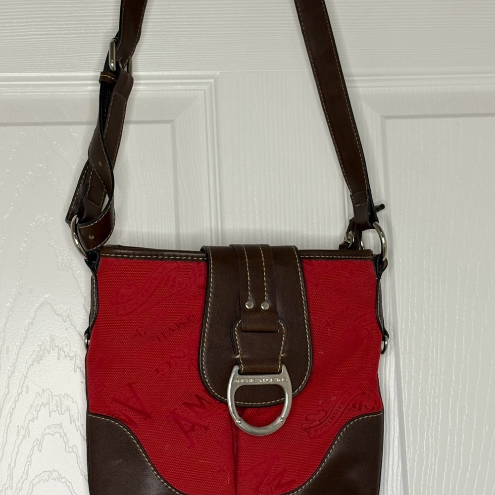 American living shoulder purse Stylish Red/Brown‎ Shoulder Bag